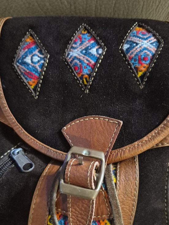 Leather Vintage Packpack main image 8